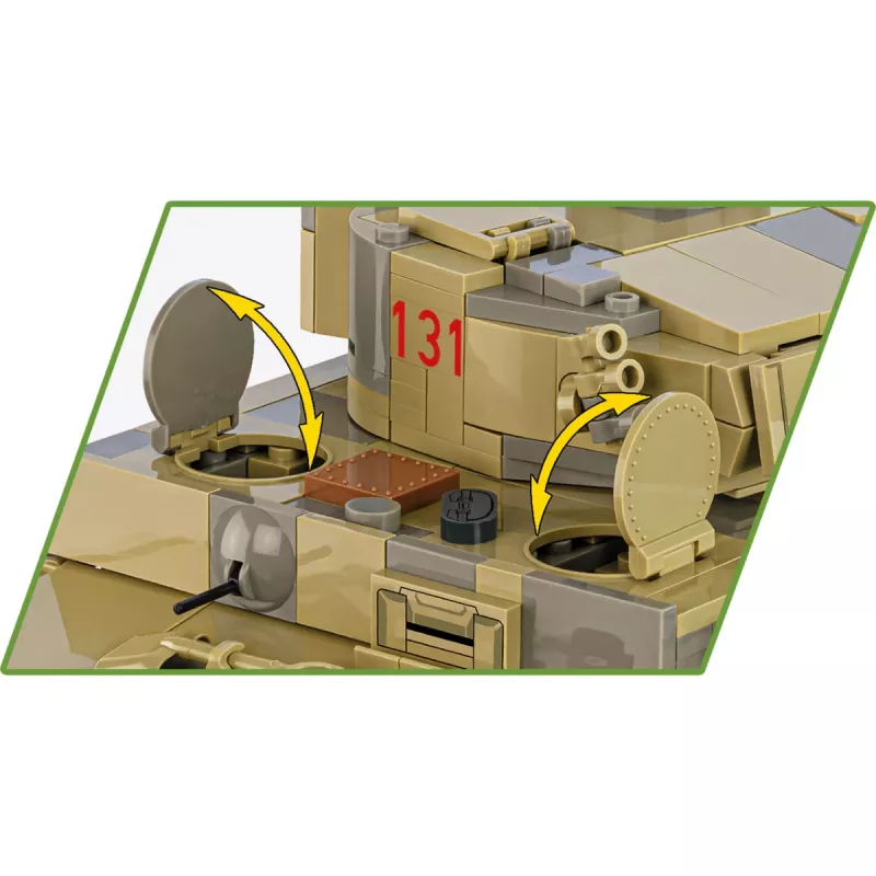 Stavebnica COBI Panzer VI Tiger no131 1275 dielov