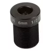 AXIS - CCTV objektív - pevná ohnisková vzdialenosť - pevná clona - 9,1 mm (1/2,8) - M12 konektor - 6 mm - f/1,6 (balenie 10 ks) - pre AXIS P3904-R M12 sieťová kamera, P3905-R M12 sieťová kamera
