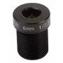 AXIS - CCTV objektív - pevná ohnisková vzdialenosť - pevná clona - 9,1 mm (1/2,8) - M12 konektor - 6 mm - f/1,6 (balenie 10 ks) - pre AXIS P3904-R M12 sieťová kamera, P3905-R M12 sieťová kamera
