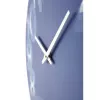 NeXtime hodiny 3077bl 3D, Ø39,5 cm, nástenné, modrá/biela