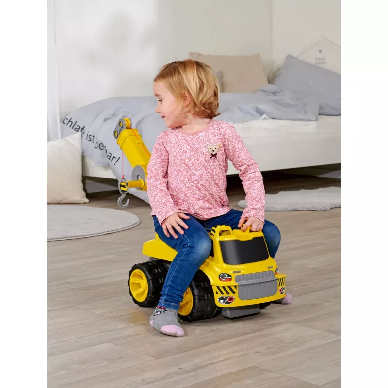 Žeriavové auto BIG Power Worker Maxi žeriav žltý 3 až 7 rokov