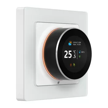 Inteligentný termostat Avatto WT20R-WH-3A-W WiFi — regulátor izbovej teploty s WLAN a úspornými režimami