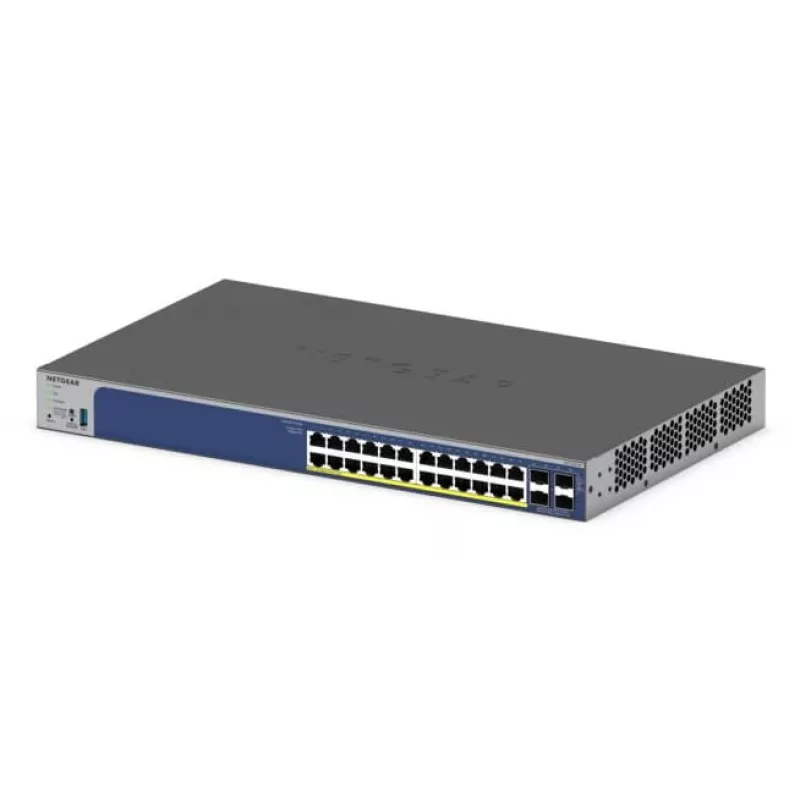 NETGEAR GS728TX L2/L3 10G Ethernet (100/1000/10000) čierna