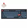 Klávesnica Keychron V5 Max Universal RF Wireless Bluetooth čierna sivá 96% mechanická