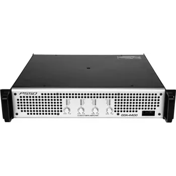 4-kanálový auto zosilňovač PSSO QDA-4400 — 4400 W RMS celkový výkon