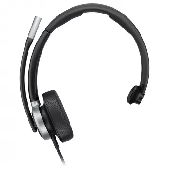 Monaurálny USB káblový headset Poly Mission 615 — hmotnosť 117,5 g