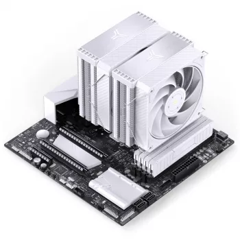 Jonsbo HX6280 CPU chladič, PWM, RGB - 130 mm, biely