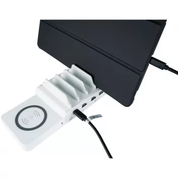 Nabíjačka pre mobilné zariadenia Alcasa PCA-D006WQR rýchlonabíjanie biela