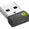 USB prijímač Logitech 956-000157 pre myš a klávesnicu, graphite, 12,8×14,1×7 mm, 0,97 g