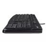 Desktop MK120, káblová, USB, QWERTZ, čierna, myš v balení