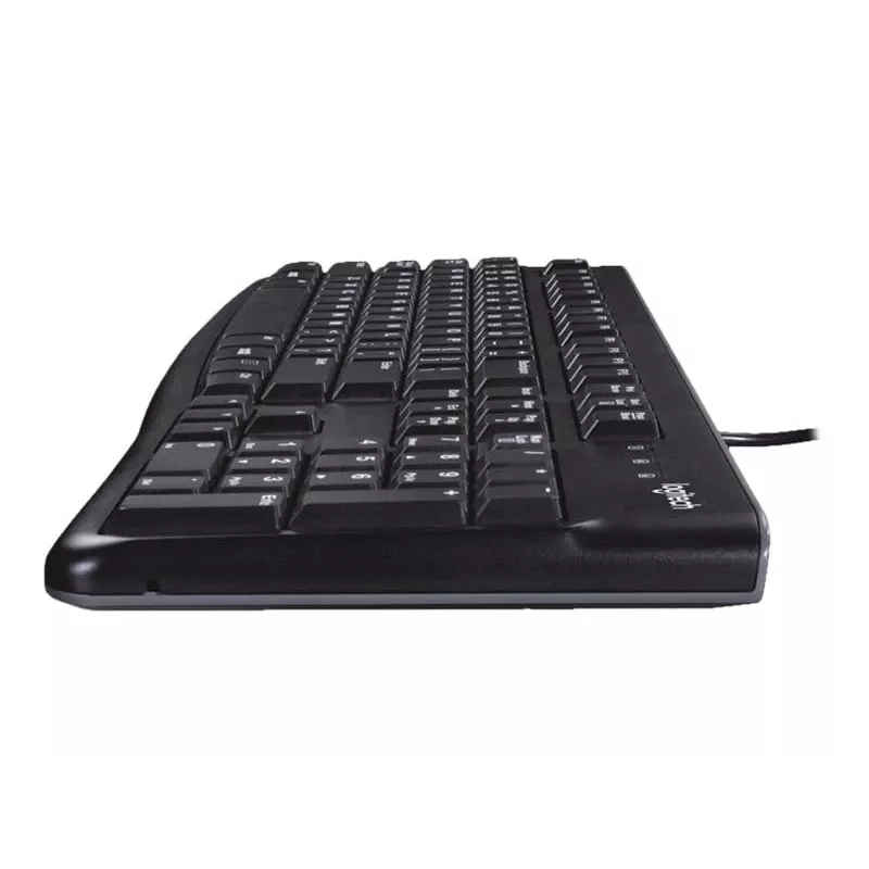 Desktop MK120, káblová, USB, QWERTZ, čierna, myš v balení