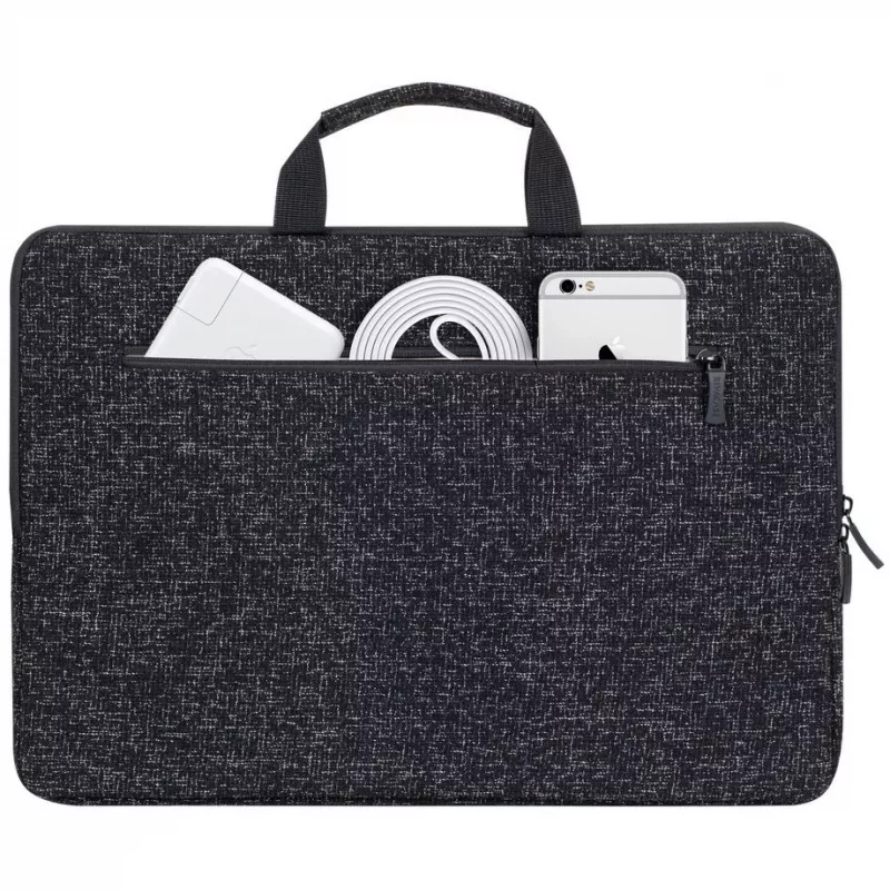 Puzdro Rivacase 7915 39,6 cm (15,6 palcov) čierna biela