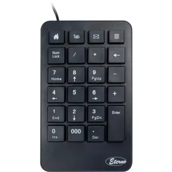 Numerická klávesnica Inter-Tech KB-120 Universal USB čierna