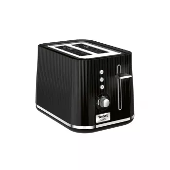 Hriankovač Tefal Loft 2S TT761838 — 2 plátky, 7 stupňov zhnednutia, rozmrazovanie/zohrievanie, vyberateľná miska na omrvinky, čierny