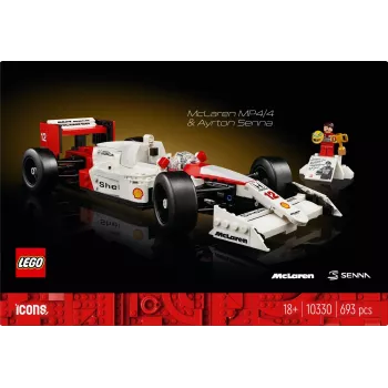 LEGO set McLaren MP4/4 Ayrton Senna 10330 — LEGO ICONS model v mierke