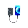 Port Designs 907005 powerbanka 10000 mAh bezdrôtové nabíjanie čierna