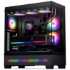 PHANTEKS XT View Matrix PC skriňa, Midi-Tower, E-ATX, temperované sklo, Matrix LED - čierna (PH-XT523VM1_DBK01)
