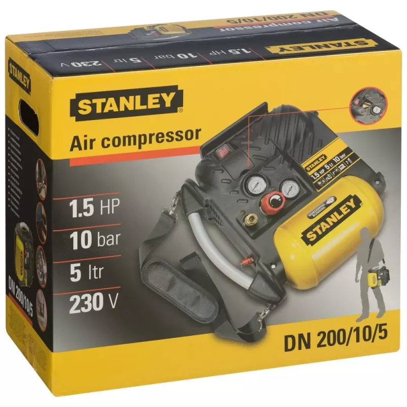 Bezolejový kompresor STANLEY AIR-BOSS