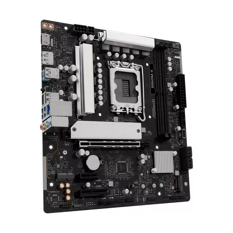 ASRock B860M-X základná doska, Intel B860, LGA 1851, micro ATX, DDR5