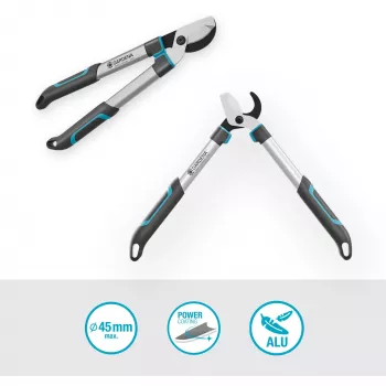 Gardena nožnice na konáre EasyCut S sivá/tyrkysová 50 cm (12030-88)