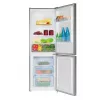 Amica FK2425.4UNTX(E) voľne stojaca chladnička s mrazničkou dole, 153 l chladnička + 74 l mraznička, FrostControl, energetická trieda E, strieborná