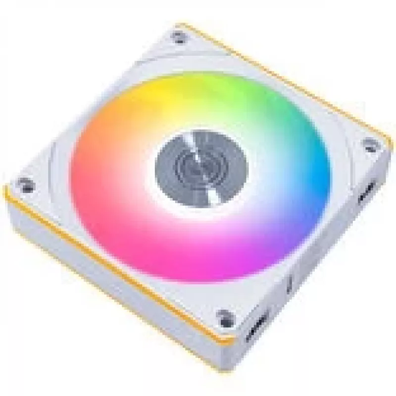 120mm bezdrôtový reverse PC ventilátor Lian Li UNI FAN CL, biely, model 12RCL1W3W