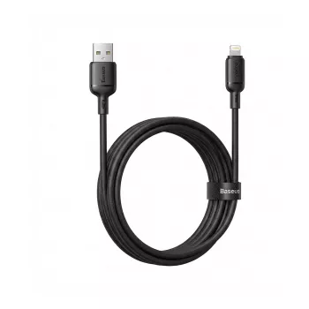 USB nabíjací kábel Baseus Silky Series 2,4 A, 2 m — USB napájací a nabíjací kábel