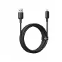 USB nabíjací kábel Baseus Silky Series 2,4 A, 2 m — USB napájací a nabíjací kábel