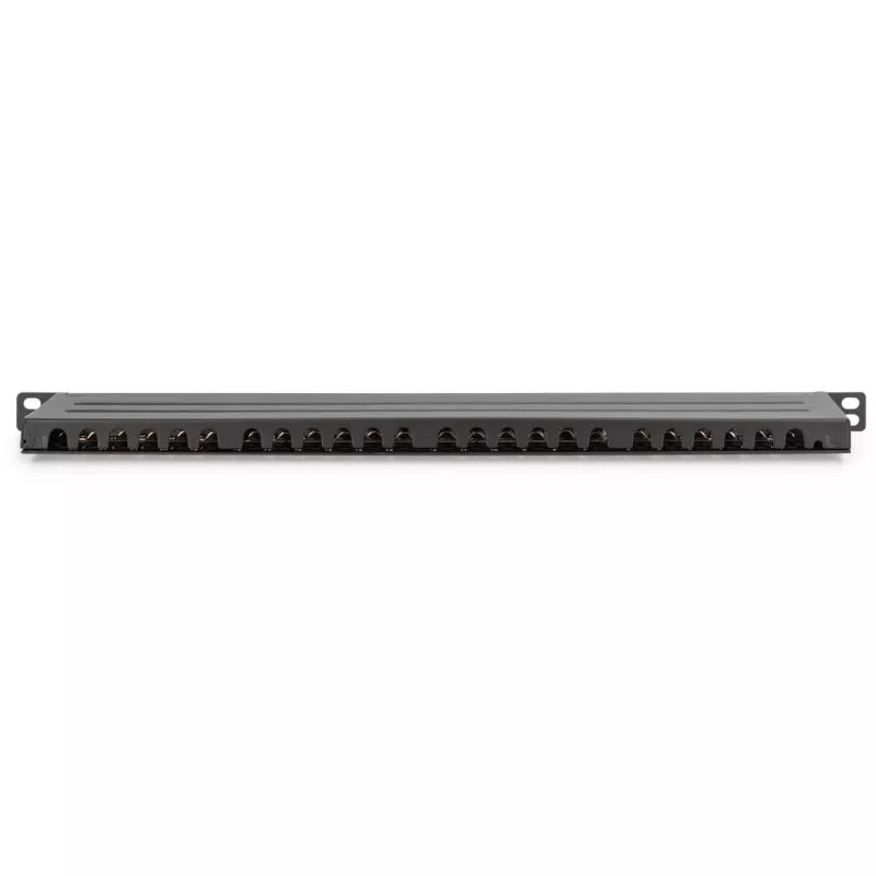Patch panel Digitus CAT 6 Class E High Density tienený čierny