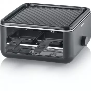 Severin RG 2360 raclette gril 4 osoby 800 W čierny