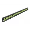 Splice Box predný panel DeLOCK 19 palcov 24 Port SC Simplex limetkovozelená