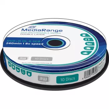 DVD+R DL MediaRange MR466 8,5 GB 10 ks