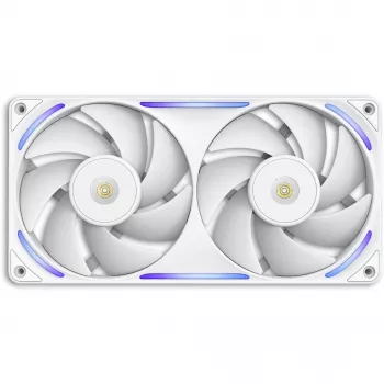 Skriňový ventilátor NZXT F280X RGB 140 mm ARGB – biely, balenie 2 ks