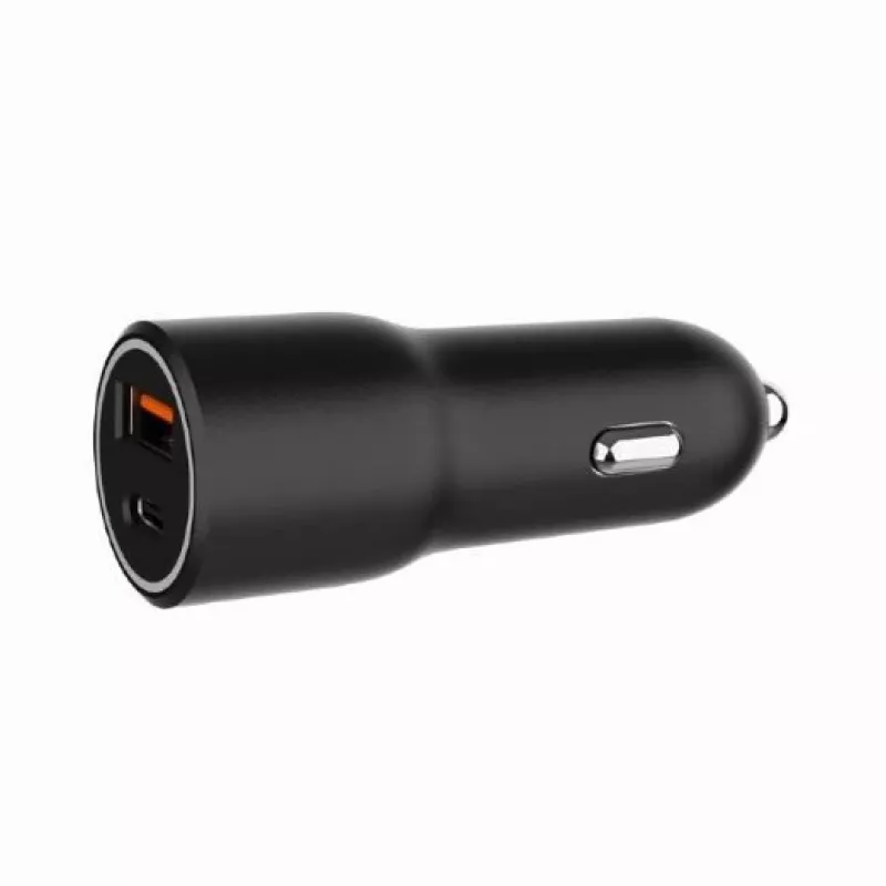 Auto nabíjačka pre mobilné zariadenia Gembird TA-UC-AC2PDQC38-CAR-01, USB-C, 38 W, 12–24 V, čierna