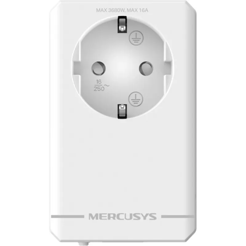 MERCUSYS MP500P KIT - AV1000 Gigabit Passthrough Powerline štartovacia sada so zásuvkou