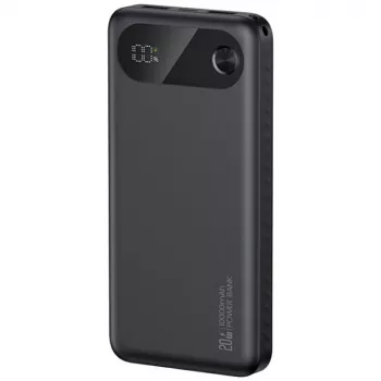 Powerbanka usams PB80 PD20W 10000mAh — prenosná nabíjačka, čierna