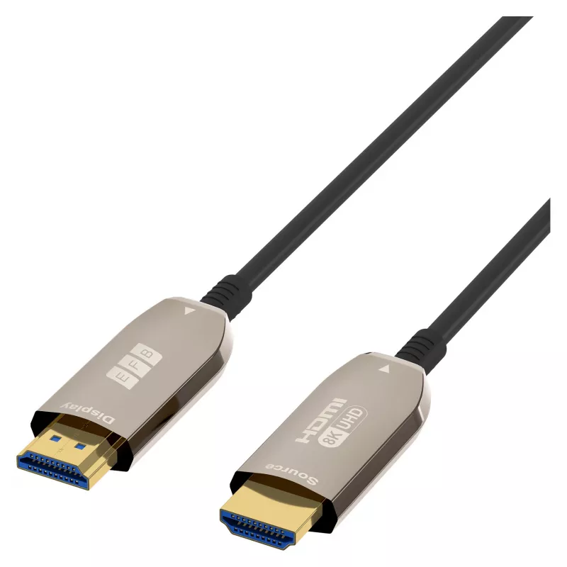 EFB Elektronik HDMI optický kábel AOC aktívny – digitálny/obrazovka/video – 10 m (HDMI-21-00006)