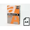 Farebný papier Double A, 80g, A4, 500 listov, šafranová