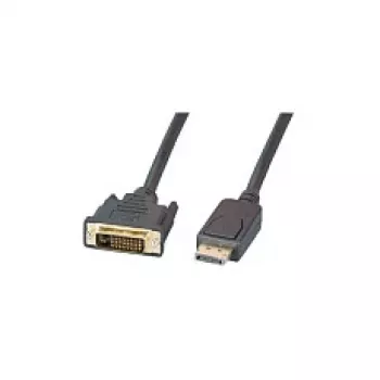EFB-Elektronik DisplayPort/DVI 24+1 kábel, samec-samec, 1 m, čierny Výrobca: EFB Elektronik (K5564SW.1V2)