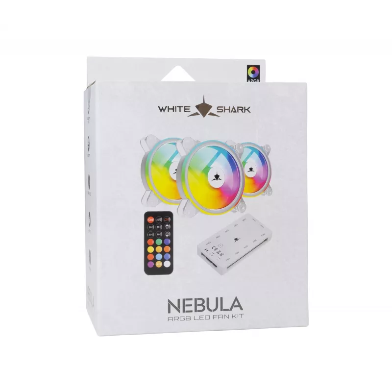 Sada ARGB osvetlenia White Shark Nebula-2 5V RGB (model NEBULA-2-W)