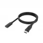 USB predlžovací kábel Akasa AK-CBUB70-12BK Type-C 10 Gbit/s, 1,2 m
