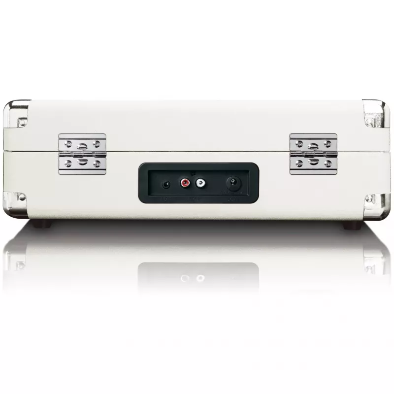 Lenco TT-115CR gramofón s remeňovým pohonom, Bluetooth, USB-A, slúchadlový konektor 3,5 mm, 4 W RMS, krémový