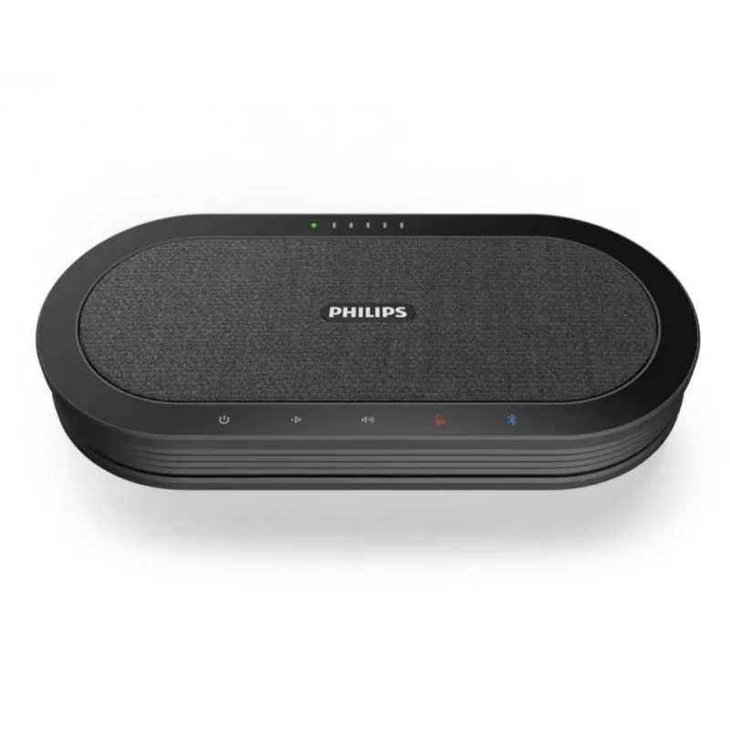 Philips PSE0501 Smart Meeting bezdrôtový konferenčný mikrofón s asistentom stretnutí Sembly, USB-C, čierny/sivý