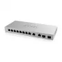 Zyxel XGS1210-12-ZZ0102F sieťový switch Managed Gigabit Ethernet (10/100/1000) sivý
