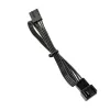 Kolink 4-pinový predlžovací kábel PWM, 30 cm, čierny