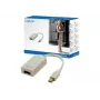 Video káblový adaptér LOGILINK Mini DisplayPort na HDMI typ A CV0036A, 0,1 m, sivý