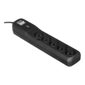 Lestar 5w Lv-530wa, prepäťová ochrana, 2,5 m, čierna Lv-530w G-a K. Cz 2,5m