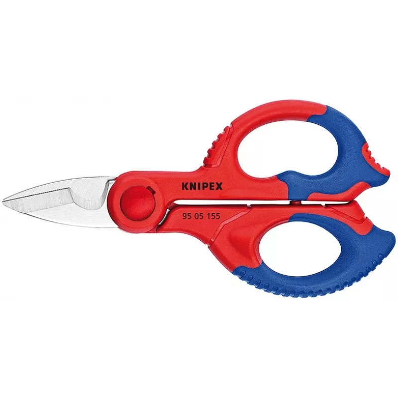 Knipex 95 05 155 SB elektrikárske nožnice, 155 mm, s puzdrom na opasok
