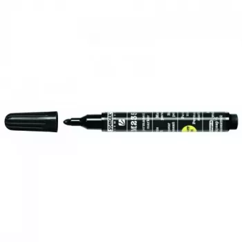 Permanentná fixka STANGER 235, 1-3 mm, guľatý hrot, čierna 1213-500 1 ks