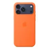 Apple iPhone 17 Pro Max silikónové puzdro s MagSafe oranžové